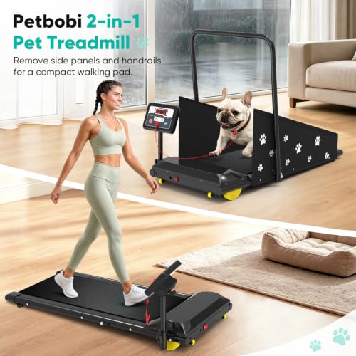 Petbobi Dog Treadmill for Small & Medium Dogs Quiet Motor Indoor Exercise