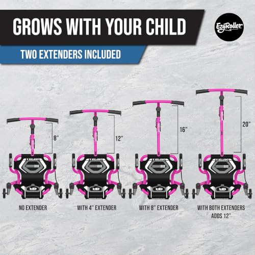 Ezyroller Drifter X Ride On Toy Ages 4-12+ Ideal Weight 40-110 lbs, Pink - color: Pink