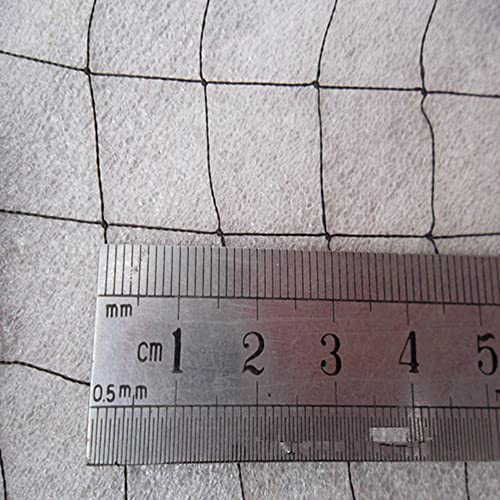 Mist Net Deep Pockets Nylon 110/2D 15mm Mesh Size Bird Netting,Invisible Net,Anti Wind System,Airport Bird Prevention (10x10 ft) - size: 10x10 ft