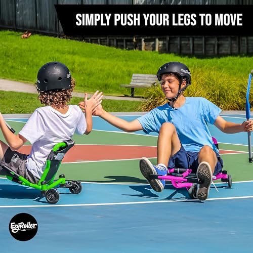 Ezyroller Drifter X Ride On Toy Ages 4-12+ Ideal Weight 40-110 lbs, Pink - color: Pink