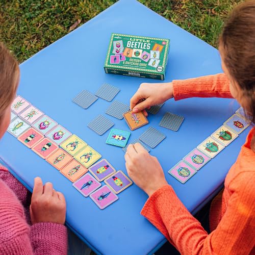eeBoo Little Beetles Memory & Matching Game, Ages 3+, 1-4 Players - style: Beetles