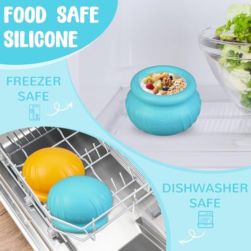 Wobbly Dog Enrichment Lick Toy, Stuffable Frozen Lick Bowl to Keep Dogs Busy, Long-Lasting Interactive Treat Dispensing Dog Toy, Silicone Fetch Catch Chew Toy(Teal,L) - color: Teal, size: L