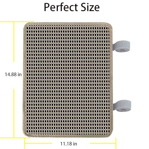 Cat Nail File Scratcher, Cat Scratch Pad 80-Grit Aluminum Oxide - size: 14.88"×11.18"