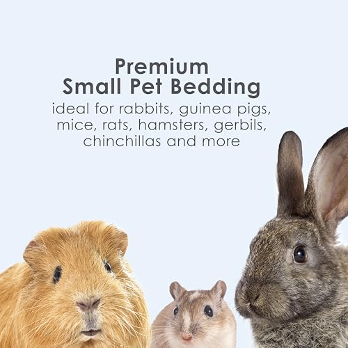 Kaytee Clean & Cozy Paper Bedding for Small Animals, White, 100 Liter - size: 100 Liter