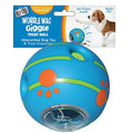 Wobble Wag Giggle Treat Ball- Interactive Dog Toy & Treat Dispenser, Fun Giggle Sounds When Rolled or Shaken, Great for Dogs Pets Know Best - style: Treat