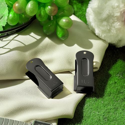2 Pcs Dog Training Clicker Brass Cricket for Dogs Cats, Black - color: Black
