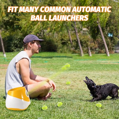 X-Small Dog Tennis Balls Dog Toys Ball 1.5" Pack of 12, Fit Ball Launchers - color: Glow-in-the-dark yellow tennis balls