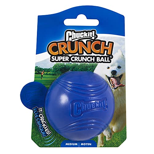 Chuckit! Crunch Ball Dog Toy, Medium for All Breed Sizes (Pack of 12) - size: Medium (Pack of 12)