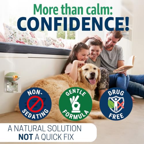Dog Calming Diffuser, Anxiety Relief & Helps Stop Peeing in House