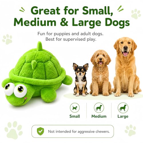 Interactive Dog Toys, Moving Turtle Dog Toy, Rechargeable Bouncing Ball Toy - color: Turtle