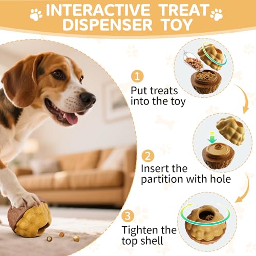 Dog Frozen Treat Toys for Small Medium Dogs Chew Teething