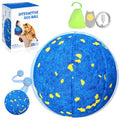 Smart Dog Ball Interactive Dog Toy with Remote Control,Automatic Moving,Bouncing and Rotating 3 Modes,E-TPU Material Aggressive Chewers,IPX7 Waterproof,Rolling Ball for Large Medium Dogs - color: Blue