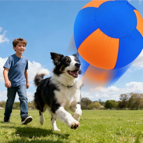 18" Herding Ball for Dogs,Large Dog Ball Toy for Australian/German Shepherd