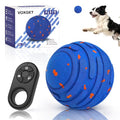 Smart Interactive Dog Ball with Remote Control for Medium Large Dogs - color: Bright Blue