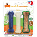 Nylabone Flexi Chew Small Dog Value Pack Dog Toys with Chew Treat, 3 Count - size: X-Small