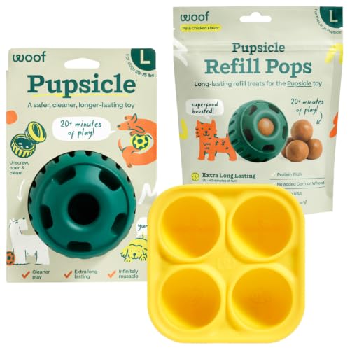 WOOF Starter Pack Dog Treat Toy for Large Dogs 25-75 lbs - size: Large Starter Pack