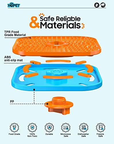 Lick Mats for Dogs, Dog Cage Training Licking Mat for Dogs, Multipurpose Lick Pads