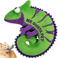 Cat Toys Catnip Crinkly Sound Toy with North American Catnip | Lizard Cat Toy Crinkle Paper Sound | Cat Kitten Toy Teething Chew | Cats Kicker Crinkle Paper | Chameleon Cat Toy 4.5-INCH