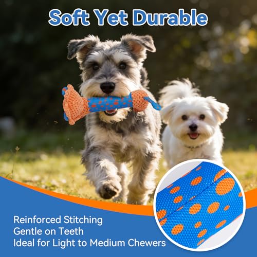 Squeaky Dog Toys for Small & Medium Dogs, Lion Rabbit Frog 3-Pack - color: Frog & Lion & Pig