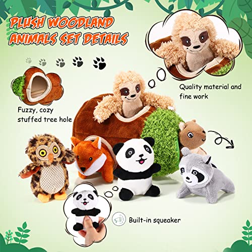 Skylety 7 Pieces Hide and Seek Dog Toys, Cute, Small - size: Small, style: Cute