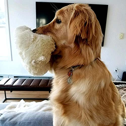 Snuggle Puppy Heartbeat Toy, Calming Comfort, Medium Breeds - Cream - color: Golden