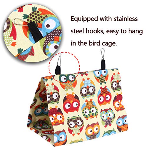 Winter Warm Bird Nest Bird Nest Bird Bed Hanging Cage Tent Hut - Parrot Hanging Tent for Budgies Pet Parrot Budgie Parakeet Cockatiel