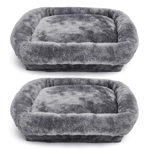 Abbylike 2 Pcs Cat Tree Replacement Bed Covers,13.8 x 13.8 Inch - size: 13.8 x 13.8 Inch