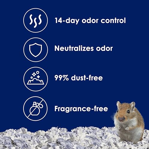 Kaytee Clean & Cozy Extreme Odor Control Hamster Bedding, 65 Liters - size: 65 Liters