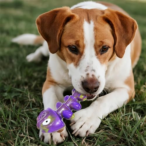 Dog Chew Toy Durable and Indestructible - color: Purple