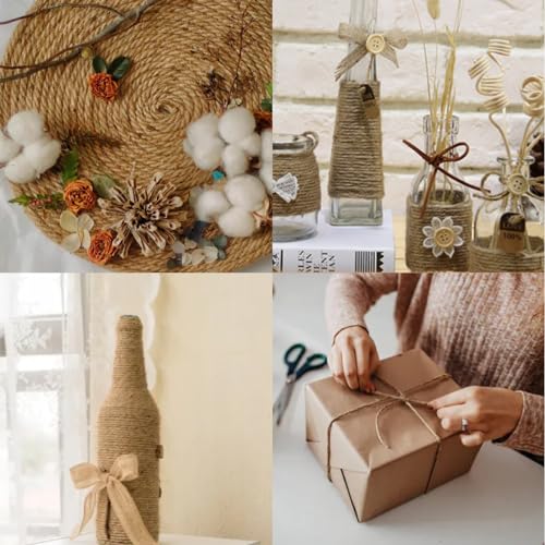 6mm Sisal Rope for Cat Scratching Posts - size: 110M