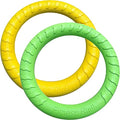 Andy's Orchids Dog Chew Toys - Aggressive Chewer & Training Ring for Outdoor & Indoor Play - Floating Disc & Interactive Pull Toy for Small to Large Dogs