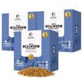 Mealworms for Chickens & Wild Birds, 15lb Total, 3-Pack - size: 15lb, style: Meal Worms