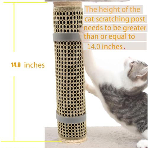 Cat Nail File Scratcher, 80-Grit Aluminum Oxide Nail File for Cats - size: 16.8"×13.3"