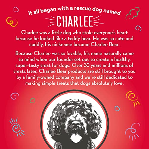 Charlee Bear Crunch Grain Free Dog Treats, Chicken,Pumpkin and Apple, 8 Ounce Resealable Bag,Low Calorie Training Treats for Dogs,Limited Ingredient,Healthy,Crunchy Dog Snacks, Made in USA (Pack of 2) - size: 8 Ounce (Pack of 2)