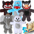 No Stuffing Dog Squeaky Toys,Tough Chew Toys for Small Medium Large Dogs - style: 5 Pack