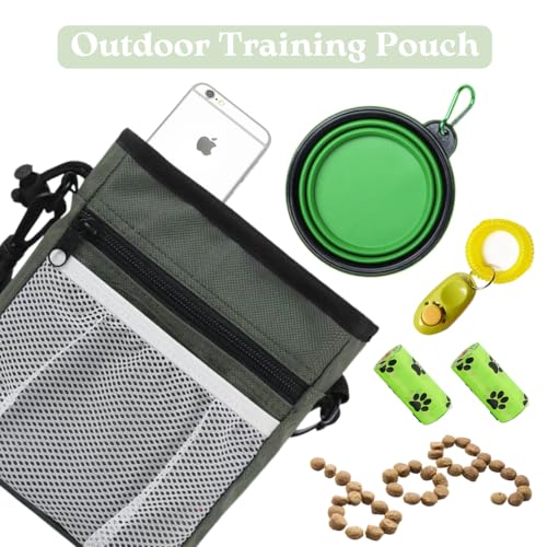 PupLuxe Puppy Starter Kit - Green 22 Piece Bundle Great for Dog Training, Perfect for New & Experienced Owners - color: Green