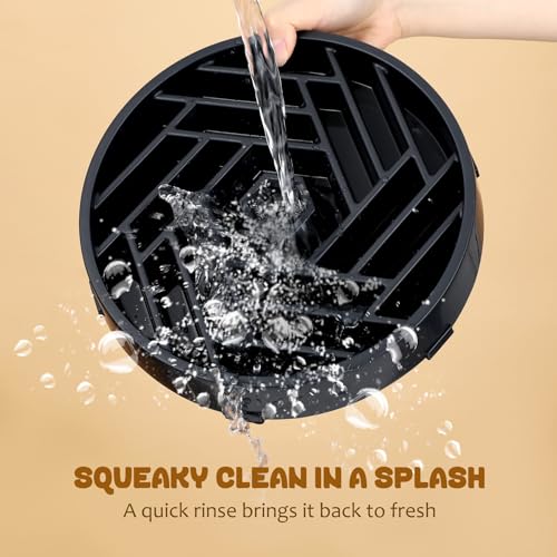 WHIPPY Slow Feeder Dog Bowl, Puzzle Maze Design to Slow Down Eating, 3-Cup Capacity, Anti-Gulping Food Bowl for Medium & Large Dogs,Black - color: black