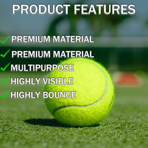 SHYUJAJIE Tennis Ball,20 Pack Practice Balls Bulk,Dog Balls with Mesh Bag - color: Red