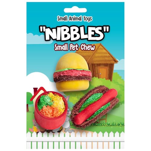 A&E Cage Co Summer Cookout Chew Toys for Hamsters & Small Pets, NB053