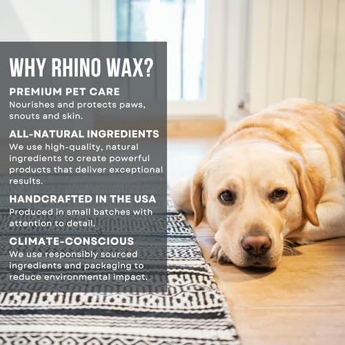 Rhino Wax Beach Paw Wax for Dog Beach Essentials, Hot Sand, Rocks & Salt - color: Paw Beach Wax