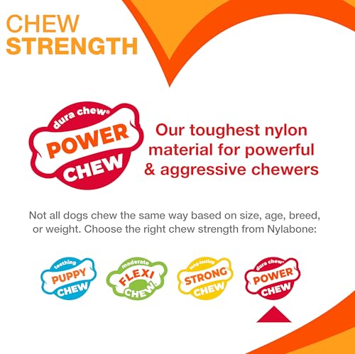 Nylabone Textured Ring Power Chew Toy for Small Dogs Up to 25 lbs - color: Textured Ring, size: Small