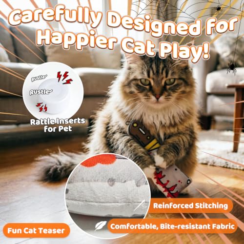 Catnip Toy [2000mg Premium Catnip], Cleaver Style Cat Kicker Toy - color: Cleaver Style