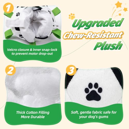 Diman Interactive Dog Toys, Dog Soccer Ball with 2 Bouncing Modes