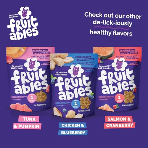 Fruitables Crunchy Cat Treats, Healthy Cat Treats, Tuna & Pumpkin, 30oz - size: 1.88 Pound (Pack of 1), style: Tuna & Pumpkin