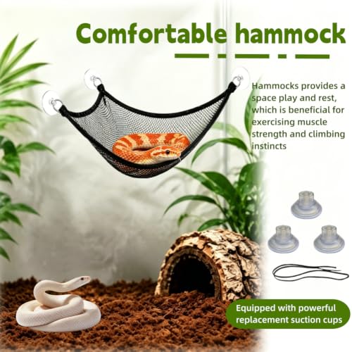 Snake Enrichment Toy Set corn Snake Climbing Rope and Hammock Set