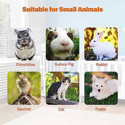 BWOGUE Bunny Tunnel Bed, 2-in-1 Collapsible Rabbit Tunnel Hideout with Mat - color: Blue