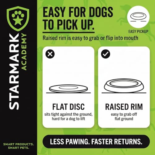 Starmark EasyGlide DuraFoam Flying Disc Dog Toy 11-inch - size: 11 in