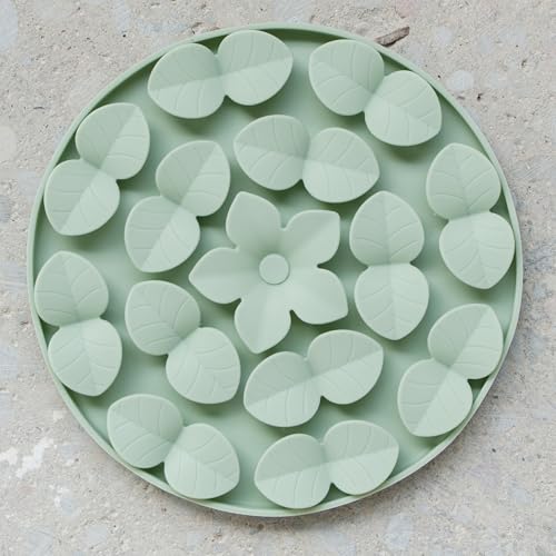 Enrichment Snuffle Mat: Sage Green Circle - Textured Dog Feeding Pad, Food Grade Silicone, Spread Food & Treats, Pet Soothing, Suction Back - style: Sage Green Circle