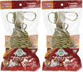 Oxbow Timothy Hay Carrot, Rabbit & Guinea Pig Toy, Edible & Hand-Woven Bunny Toy, No Wires or String, Small Pet Accessories, for Rabbits, Guinea Pigs, Chinchillas & Rats, Medium (Pack of 2) - size: 1 Count (Pack of 2)