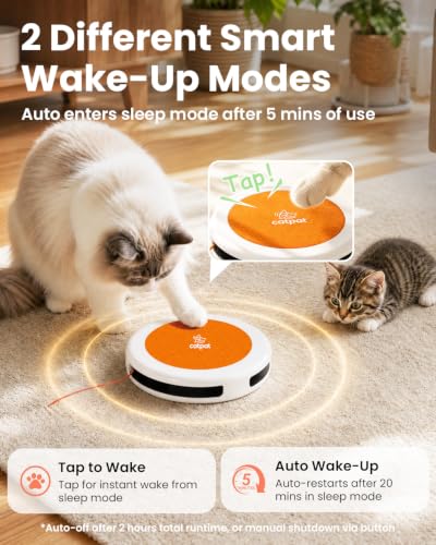 Automatic Interactive Cat String Toys for Indoor Cats
